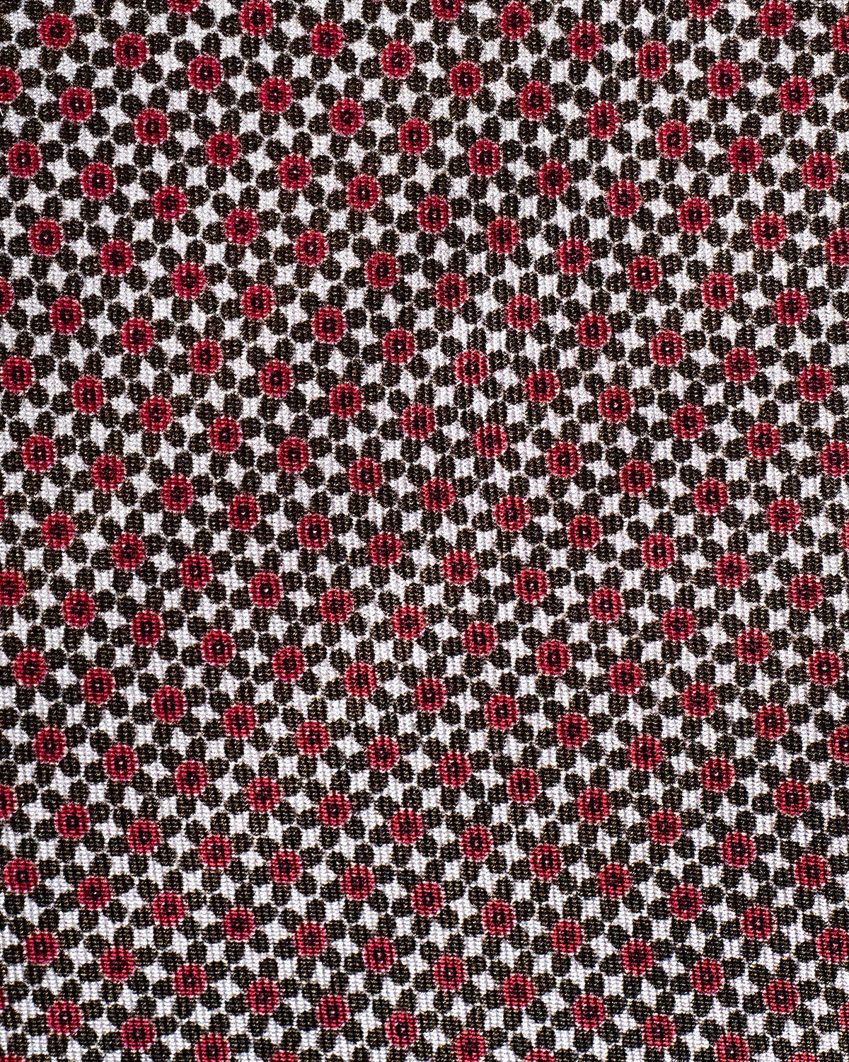 Floral self-tipped silk necktie – December bloom